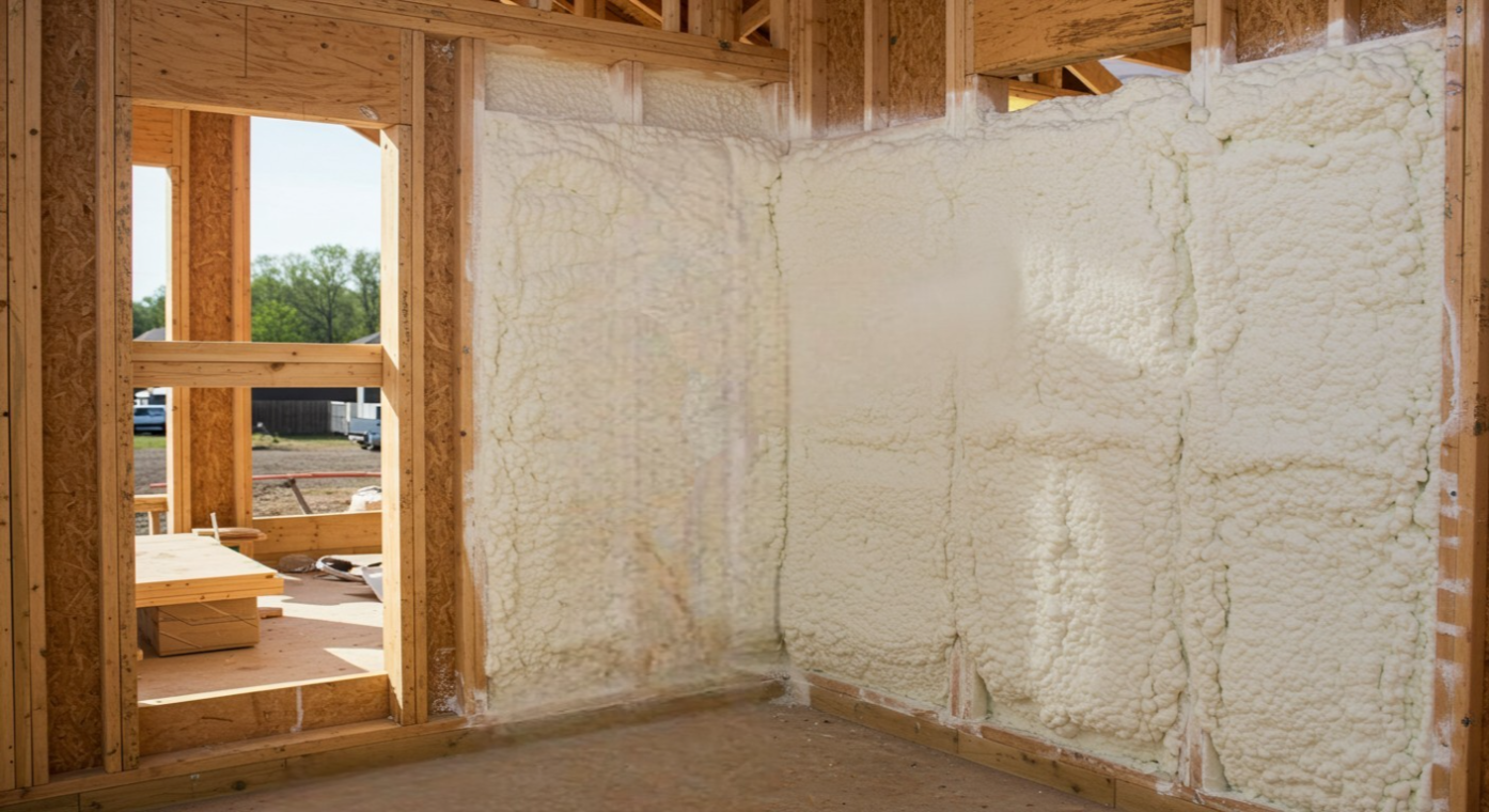 New Construction Spray Foam Insulation