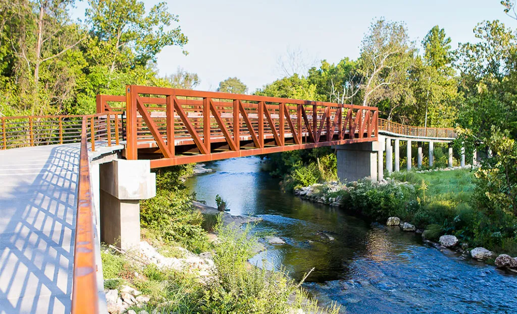 Brushy Creek Regional Trail in Hutto, TX