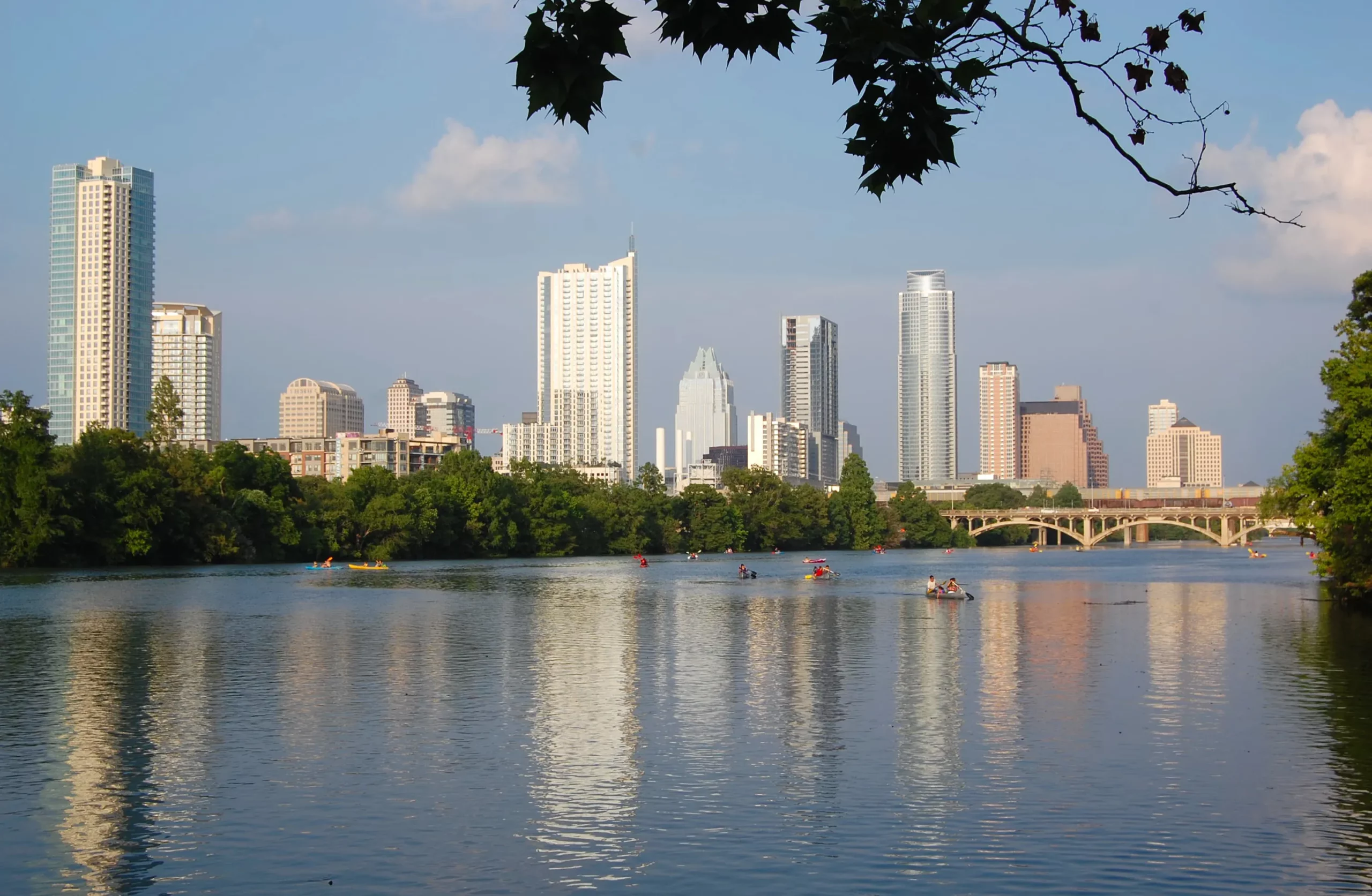 Lady Bird Lake in Austin, TX