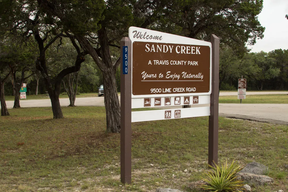 Sandy Creek Park in Leander TX